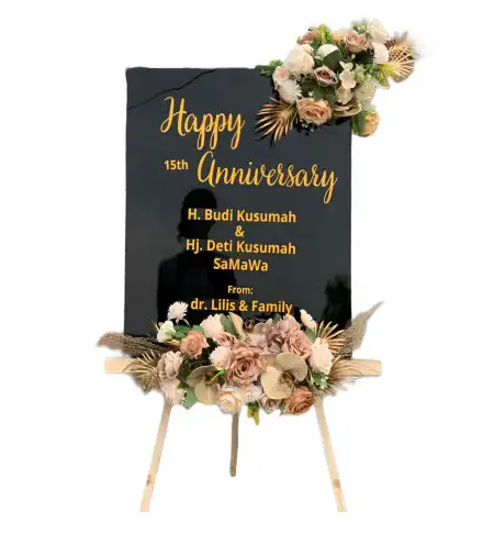 Papan Bunga Akrilik Tumbu