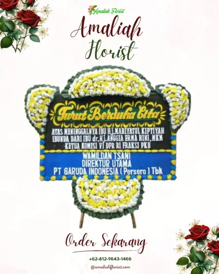 Papan Bunga Duka Tumbu